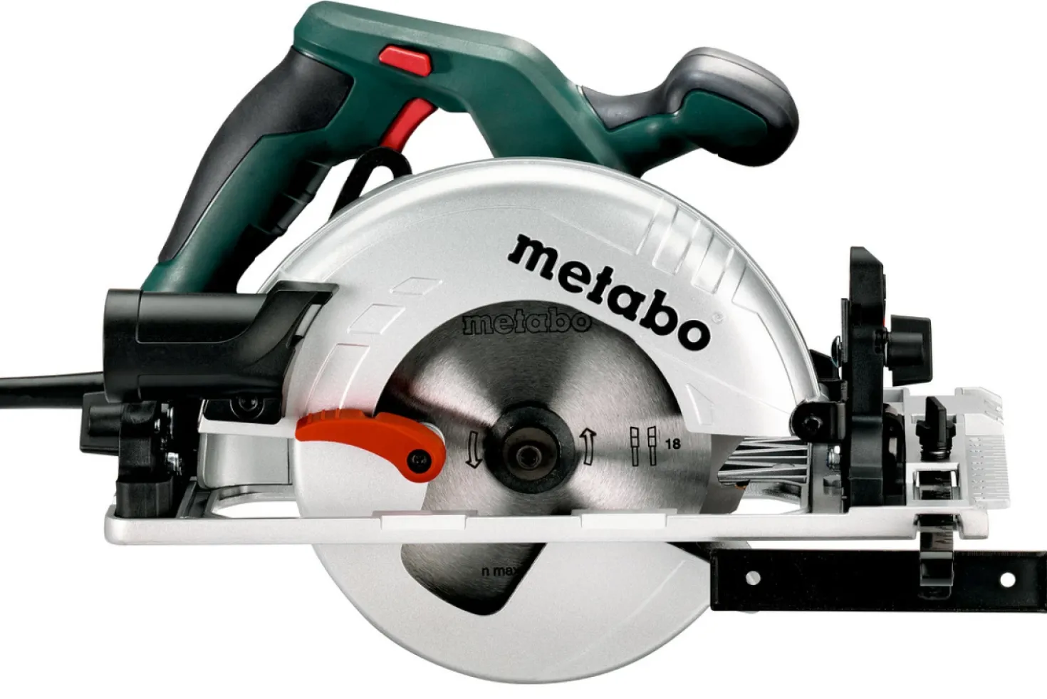 Metabo KS 55 FS Cirkelzaag en geleiderail (1600mm) in koffer - 1200W - 160mm