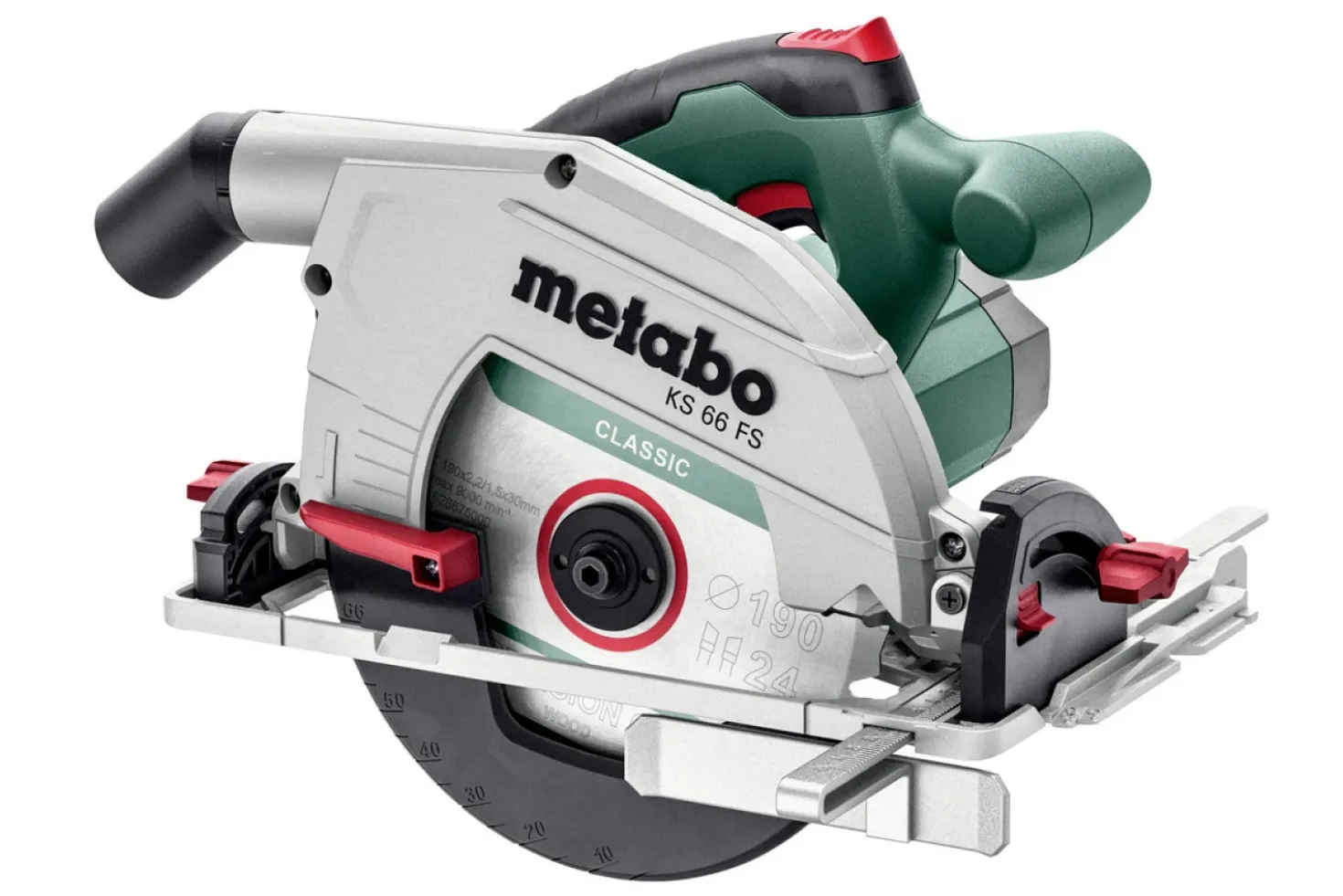 Metabo KS 66 FS Cirkelzaag - 1500W - 190mm