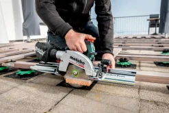 Metabo KS 18 LTX 66 BL 18V Li-ion accu cirkelzaag body incl. geleiderail KFS 44 - koolborstelloos