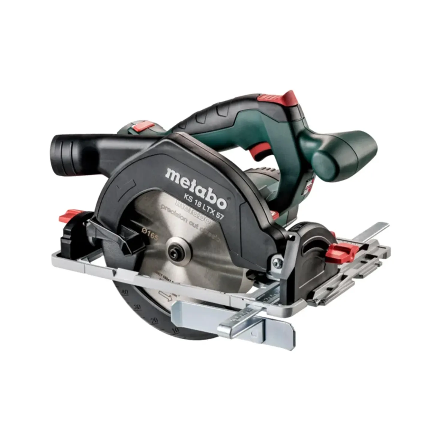 Metabo KS 18 LTX 57 18V LiHD accu cirkelzaag set (2x 8.0Ah accu) in metaBOX - 165mm