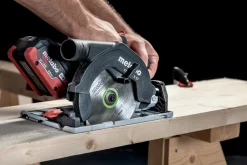Metabo KS 18 LTX 57 18V Li-Ion accu cirkelzaag set (2x 5.2Ah accu) in metaBOX - 165mm