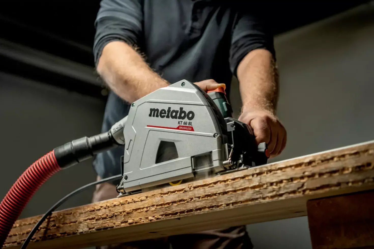 Metabo KT 66 BL Invalcirkelzaag in MetaBox incl. FS 160 (1600mm) geleiderail - 1200W - 165mm