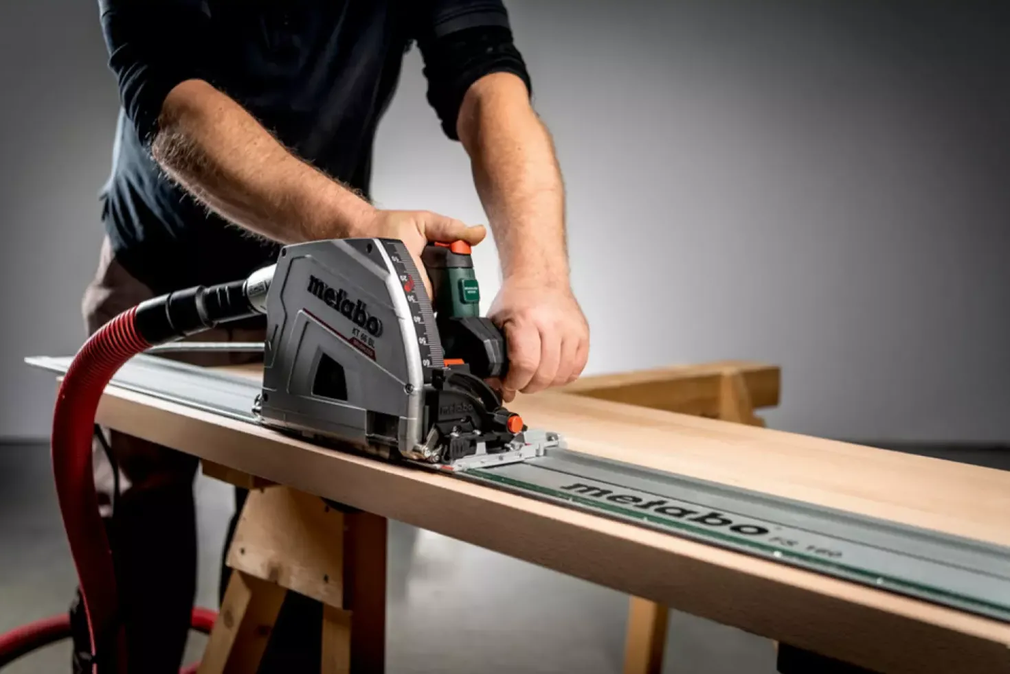 Metabo KT 66 BL Invalcirkelzaag in MetaBox incl. FS 160 (1600mm) geleiderail - 1200W - 165mm