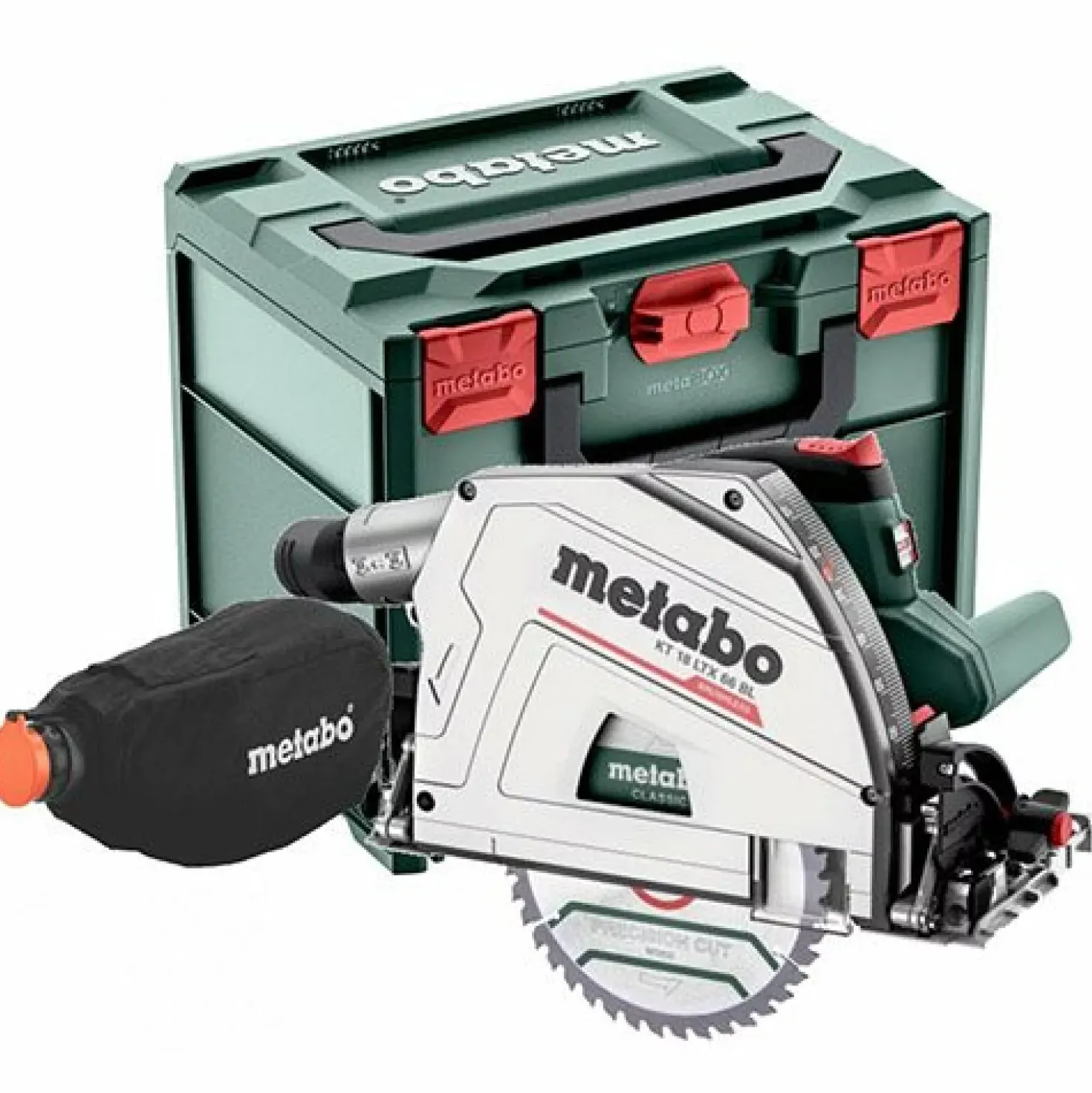 Metabo KT 18 LTX 66 BL 18V Li-ion accu invalcirkelzaag body in metaBOX - 165 x 20mm - koolborstelloos