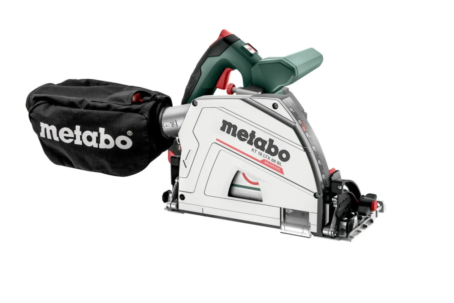 Metabo KT 18 LTX 66 BL 18V Li-ion accu invalcirkelzaag body in metaBOX - 165 x 20mm - koolborstelloos