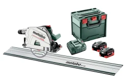 Metabo KT 18 LTX 66 BL 18V Li-ion accu invalcirkelzaag set (2x 8.0Ah accu) incl. geleiderail in metaBOX - 165 x 20mm - koolborstelloos