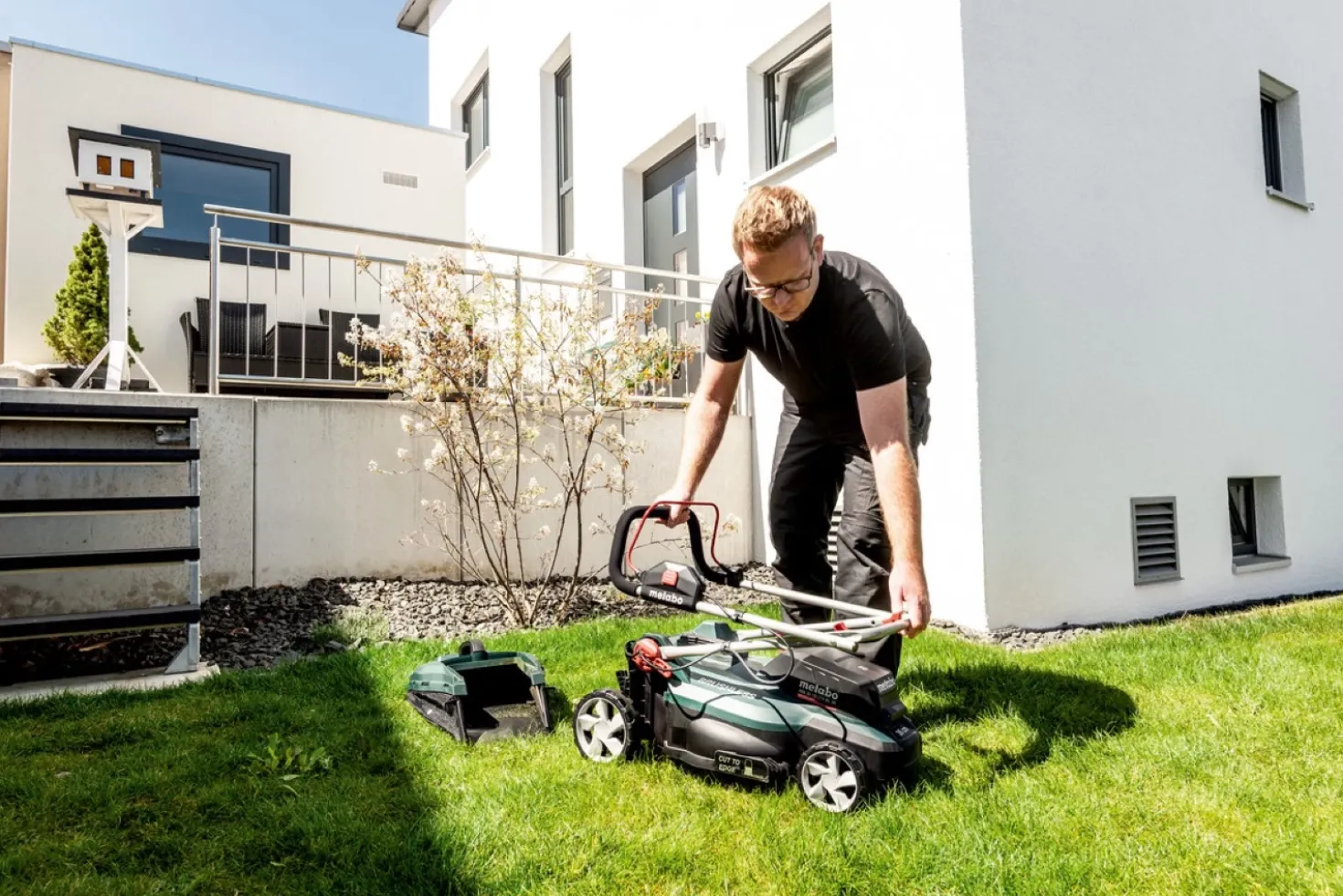 Metabo RM 36-18 LTX BL 36 18V Li-Ion Accu-grasmaaier set (2x 5.2Ah) - 36cm