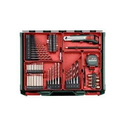 Metabo SB 18 L Mobile workshop 18V Li-ion accu klopboor-/schroefmachine set (2x 2.0Ah accu) in koffer incl. 78-Delige accessoiresset