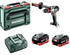 Metabo SB 18 LTX BL Q I 18V Li-ion accu klopboormachine set (2 x 5.5Ah accu ) in metaBOX - koolborstelloos