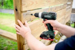Metabo SB 18 L 18V Li-ion accu klopboor-/schroefmachine set (2x 2.0Ah accu) in MetaBox - 60Nm