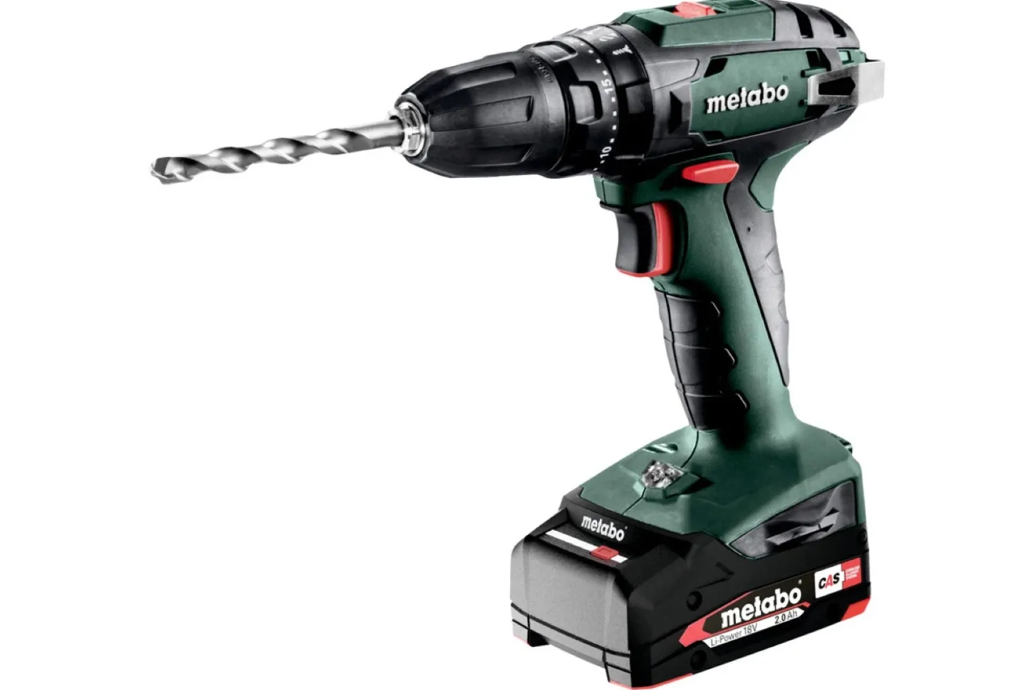 Metabo SB 18 18V Li-Ion accu klop-/boormachine set in koffer (2x 2,0Ah accu) - 48Nm