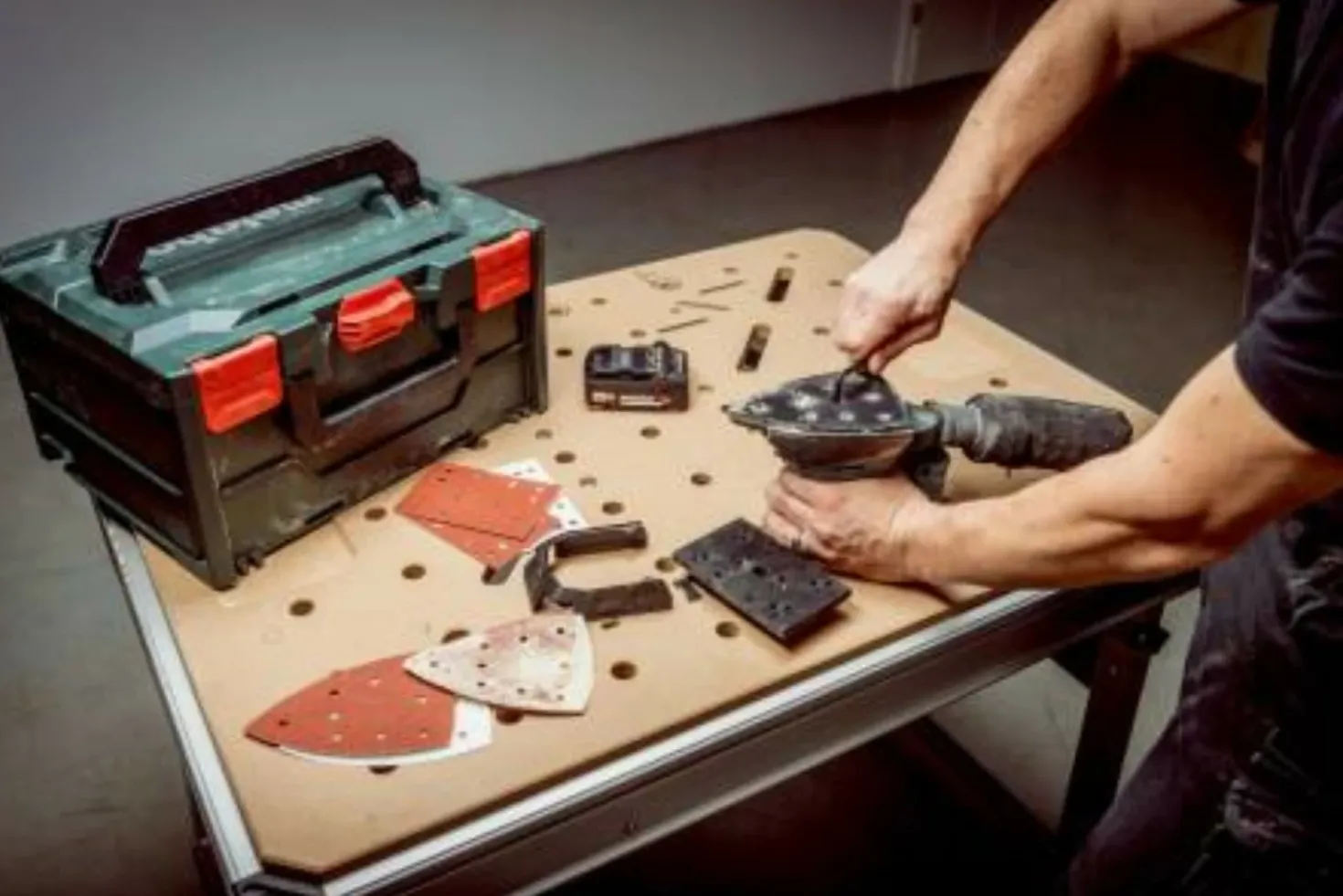 Metabo SM 18 LTX BL 18V Li-ion accu Multischuurmachine body in MetaBox