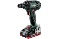 Metabo SSW 18 LTX 300 BL 18V LiHD Accu slagmoersleutel set (2x 4.0Ah LiHD accu) in metaBOX - 300Nm - 1/2