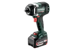 Metabo SSW 18 LTX 800 BL 18V Li-ion accu slagmoersleutel set (2x 5.2Ah accu) in metaBOX - 800Nm