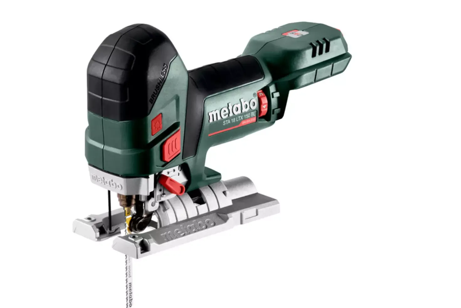 Metabo STA 18 LTX 150 BL 18V Li-ion accu decoupeerzaag body in MetaBox - T-greep