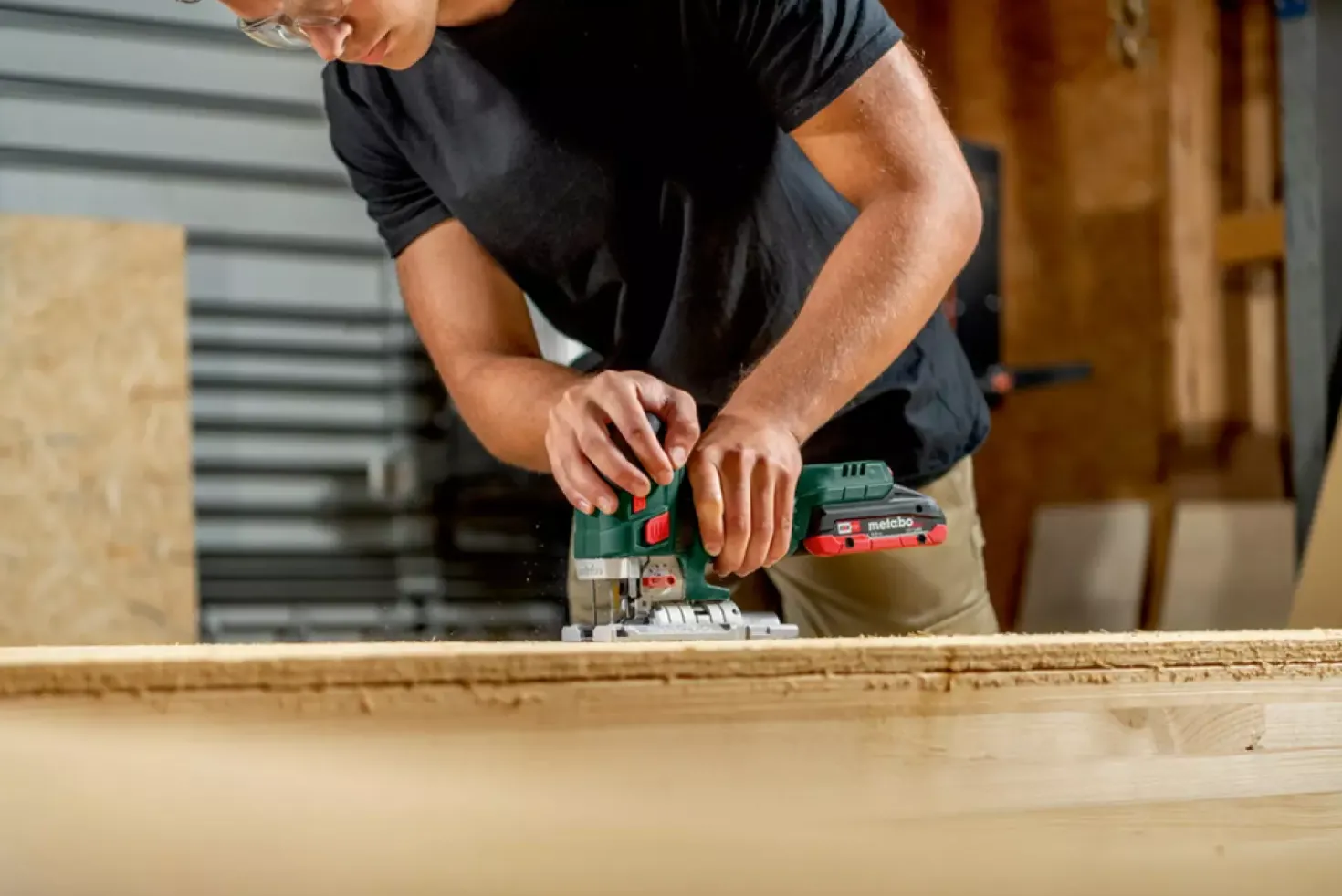 Metabo STA 18 LTX 150 BL 18V Li-ion accu decoupeerzaag body in MetaBox - T-greep