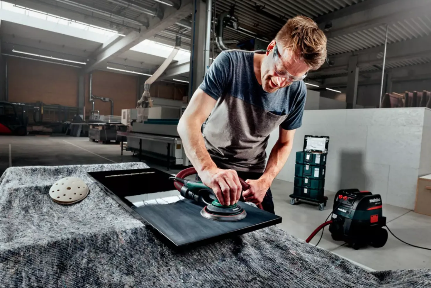 Metabo SXE 150-2.5 BL Excenterschuurmachine - 350W - 150mm - variabel