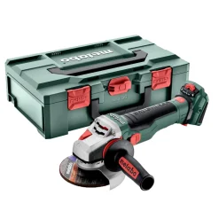 Metabo WVB 18 LTX BL 15-125 18V Quick Li-Ion accu haakse slijper body in Metabox - 125mm