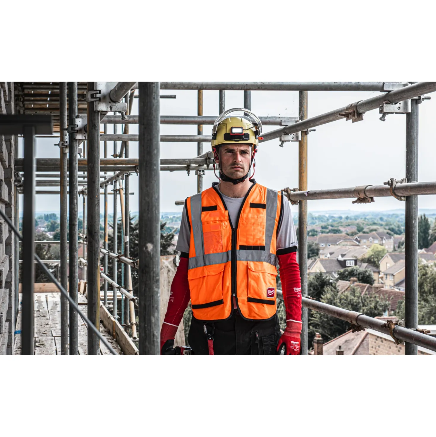 Milwaukee BOLT Gelaatsscherm - Compact - helder