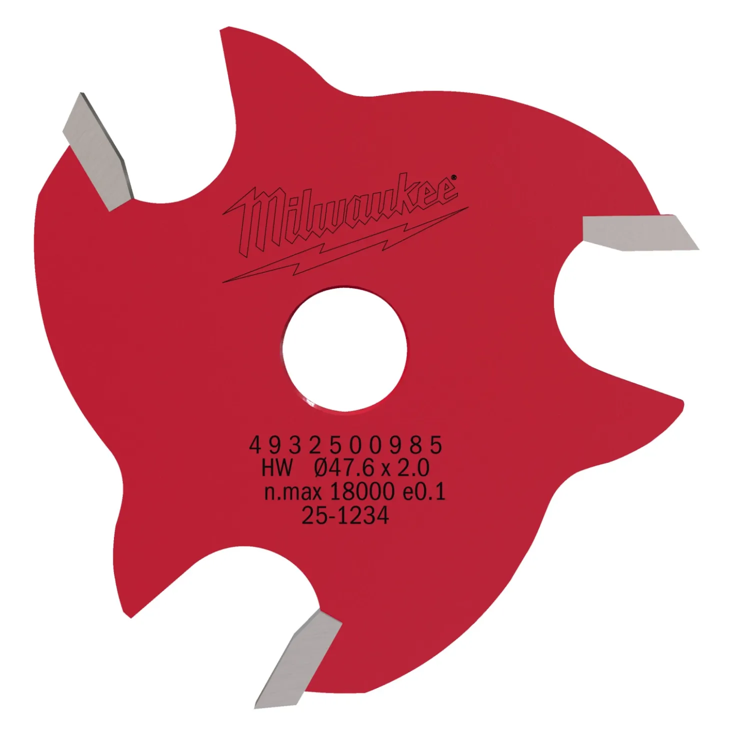 Milwaukee 4932500985 Carbide Slotfrees - 8" - 2mm