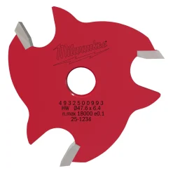 Milwaukee 4932500993 Carbide Slotfrees - 8" - 6,4mm