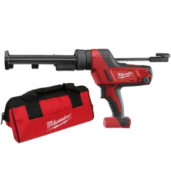 Milwaukee C18 PCG/310C-0B 18V Li-Ion Accu lijm- en kitspuit body incl. kokerhouder in tas