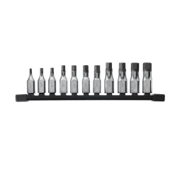 Milwaukee 4932480567 11-delige Bitset 3/8" FOUR FLAT inbus