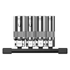 Milwaukee 4932498383 4-delige 3/8" bougiedoppenset op rail
