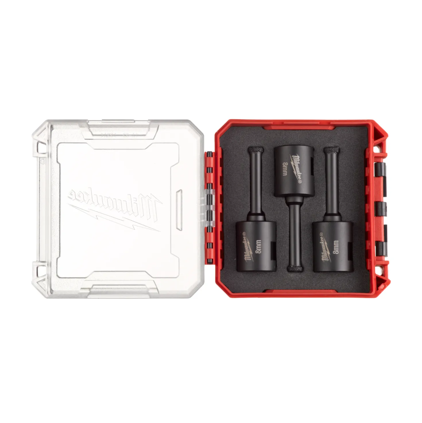 Milwaukee 4932500546 3-delige Diamantborenset voor droogboren - M14 - 8mm in Packout