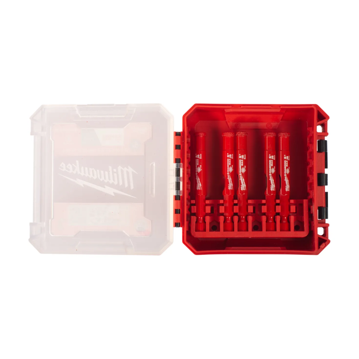 Milwaukee 4932498301 5-delige Diamantborenset nat/droog - 1/4'' - 8mm (5x) in Packout