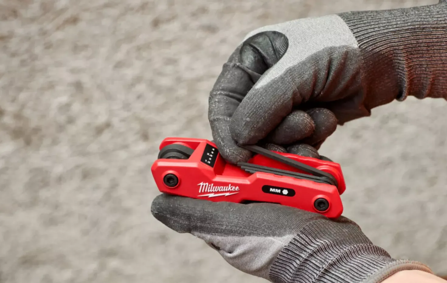 Milwaukee 4932480978 8-delige Inbussleutelset - Hex - 1,5-8mm - vouwbaar