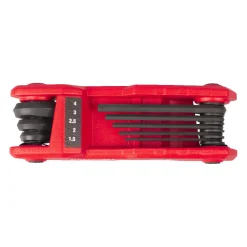 Milwaukee 4932480978 8-delige Inbussleutelset - Hex - 1,5-8mm - vouwbaar