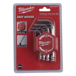 Milwaukee 4932492399 9-delige Inbussleutelset - Hex - 1,5-10mm