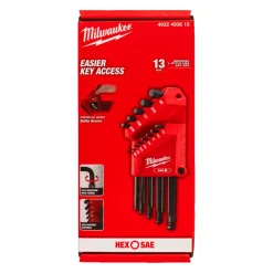 Milwaukee 4932493615 13-delige Inbussleutelset met kogelkop