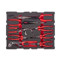 Milwaukee 4932501878 9-delige PACKOUT Tangenset - foam inlay