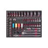 Milwaukee 4932500757 60-delige Ratel- en doppenset - in foam inlay - 1/2"