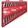Milwaukee 4932464996 15-delige Ringratel-steeksleutelset MAXBITE - 1/4"-1"