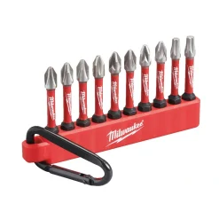 Milwaukee 4932492939 10-delige Shockwave schroefbitset