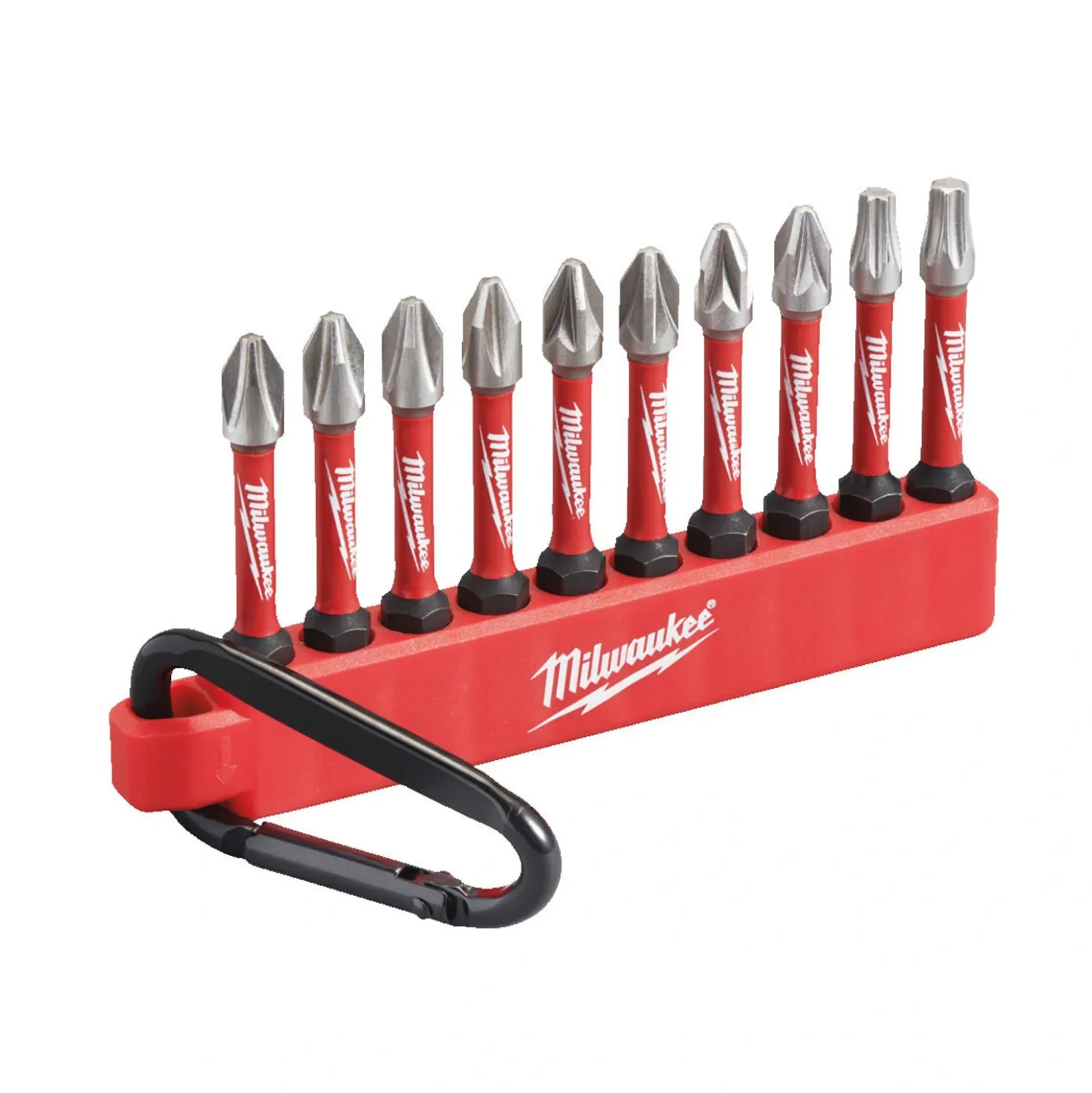 Milwaukee 4932492939 10-delige Shockwave schroefbitset