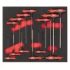 Milwaukee 4932501231 13-delige Torx T-sleutelset - in PACKOUT foam Inlay