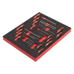 Milwaukee 4932501233 15-delige T-sleutelset - in PACKOUT foam Inlay