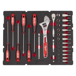 Milwaukee 4932480717 Foam Inlay doppenset 1/2'' PACKOUT