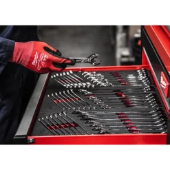 Milwaukee 4932479828 Foam Inlay Ringratel-steeksleutel set MAXBITE