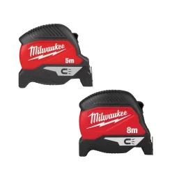 Milwaukee GEN IIII Rolmaat set - magnetisch - 5m / 8m x 30mm