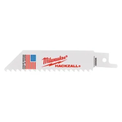 Milwaukee 48475460 Hackzall Reciprozaagblad - 100 x 6TPI - hout/kunststof - 5st