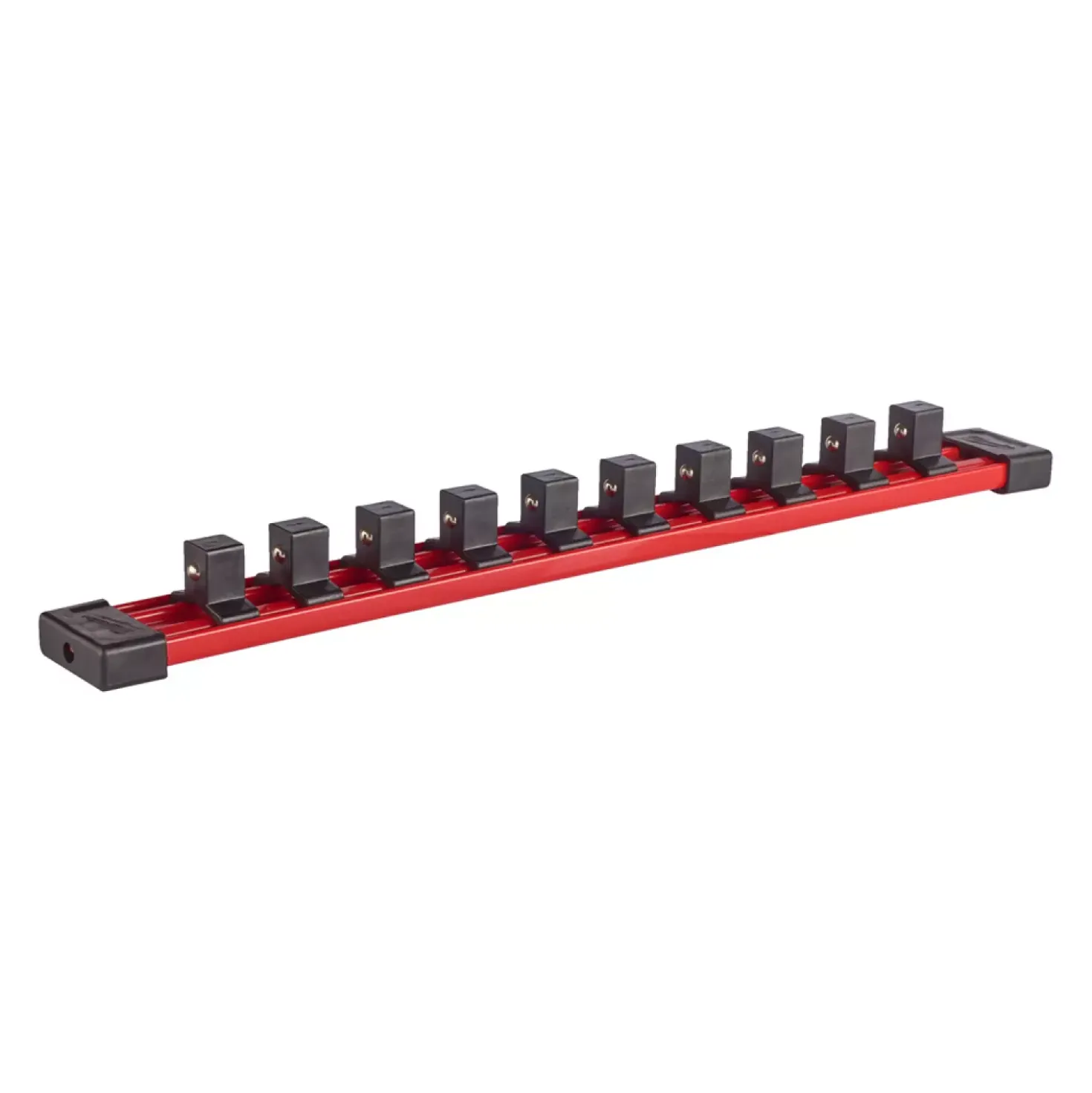 Milwaukee 4932480448 Hex Doppen Rail met klemmen - 350mm - 1/2"