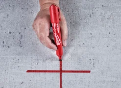 Milwaukee 4932471556 INKZALL Marker - Beitel L - Rood - 6.2mm
