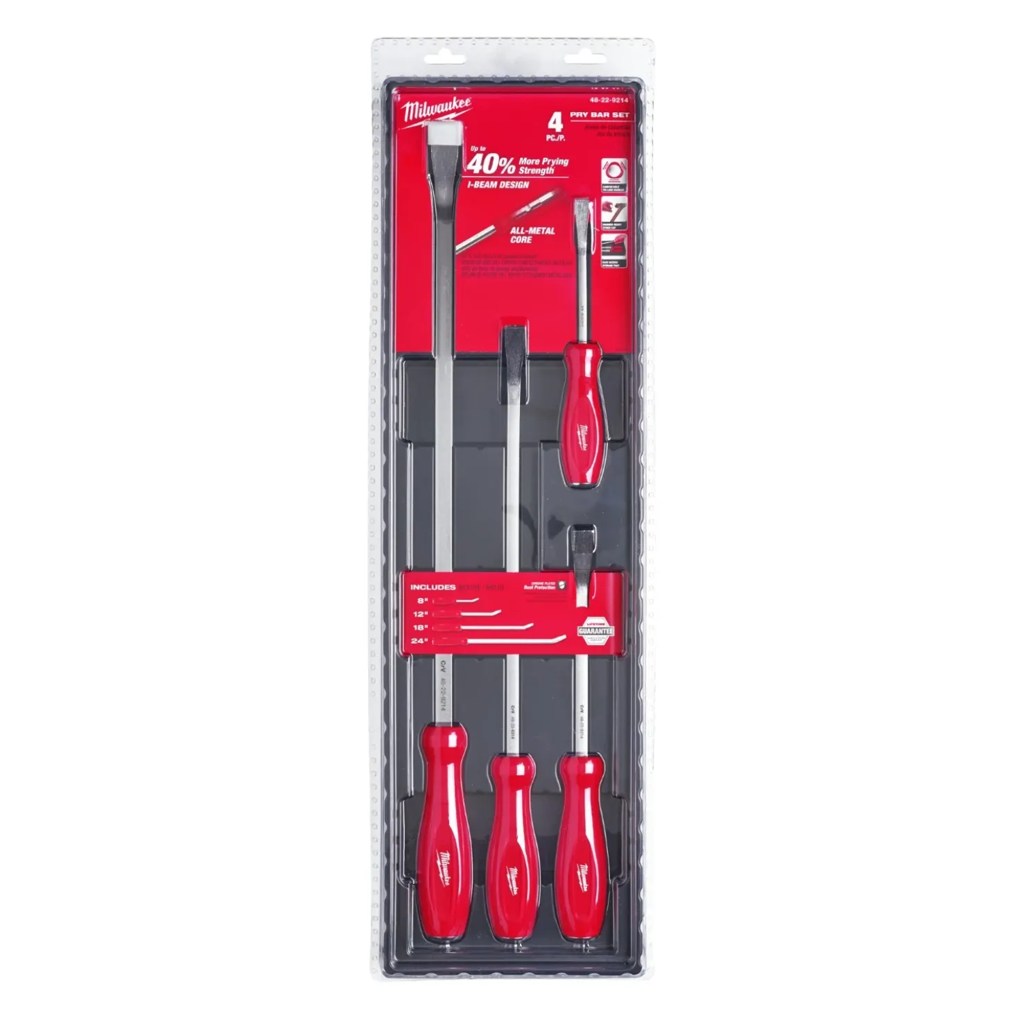 Milwaukee 4932501195 Koevoet set - 4-delig - 200/300/450/600mm