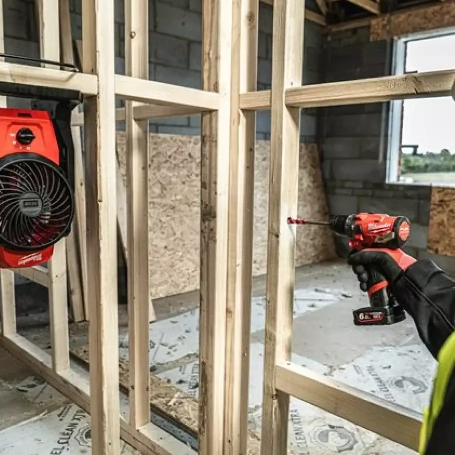 Milwaukee M12 AF-0 Accu-ventilator body