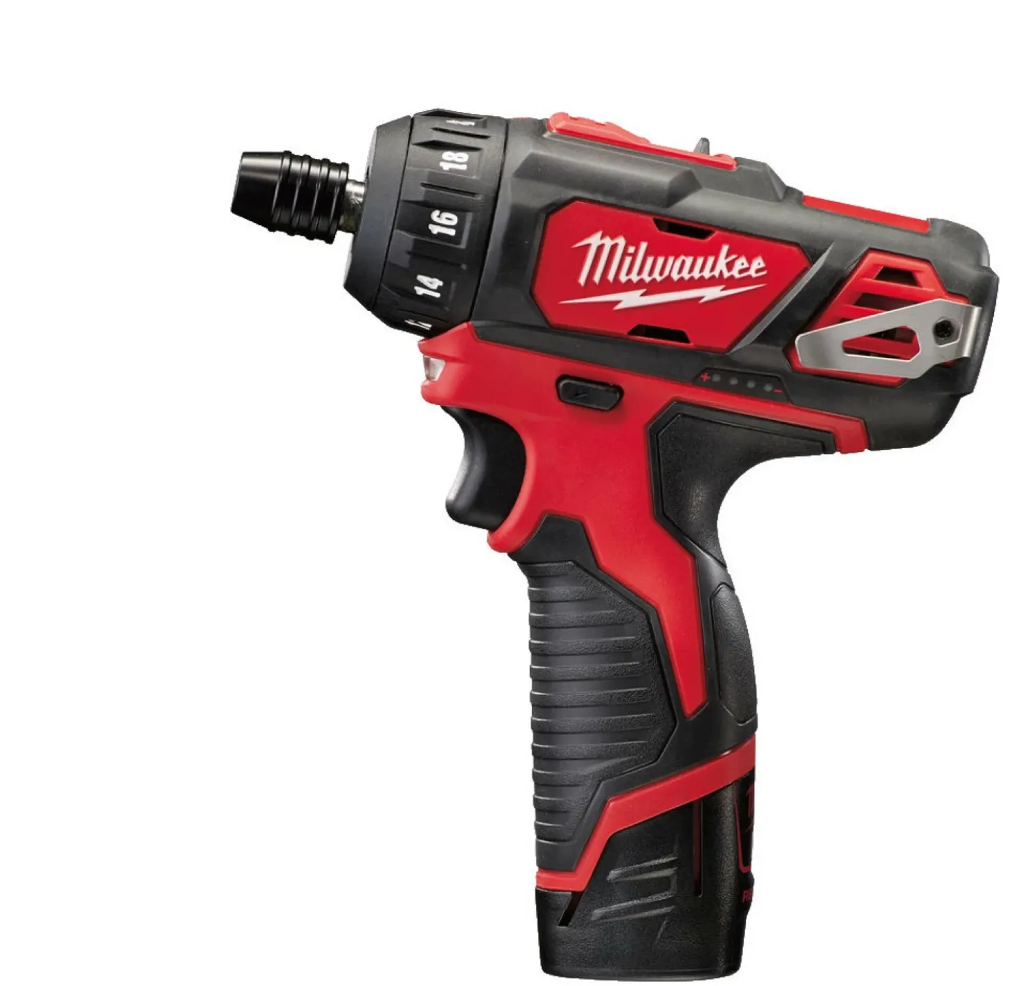 Milwaukee M12 BD-202C 12V Li-Ion accu boor-/schroefmachine set (2x 2.0Ah accu) in koffer